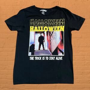 John Carpenter Halloween Michael Myers Shirt Men M Horror Movie Slasher Tee